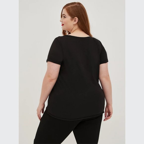 Torrid Roll Cuff Top - Disney Princess & The Frog Tiana Size 1 - Picture 5 of 5